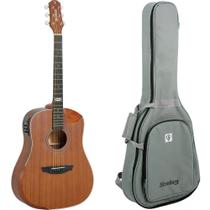 Violão Strinberg Eletroacustico SD201HCR MGS Mahogany Satin