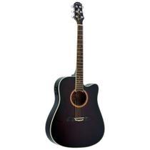 Violão Strinberg London LE30C vinho eletroacústico aço