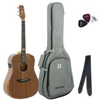 Violão Strinberg SD301HCR Folk Galaxy Mahogany Satin + Correia + Palhetas Violão Strinberg SD301HCR Folk Galaxy Mahogany Satin + Correia + Palhetas
