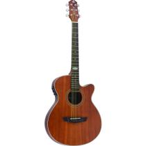 Violão Strinberg SF200C MGS Black Series Super Flat De Aço C/ Afinador Mahogany Fosco