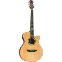 Violão Strinberg SF200C NS Black Series Super Flat De Aço C/ Afinador Natural Fosco