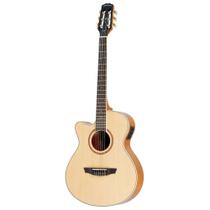 Violão Strinberg Vienna VE30C NS LH Euro Series Artístico de Nylon C/ Afinador Natural Fosco Canhoto