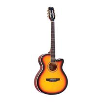 Violão Strinberg Vienna VE30C SB Euro Series Artístico de Nylon C/ Afinador Sunburst