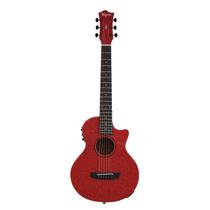 Violao tagima artistic cutaway eq aço safir red sparkle