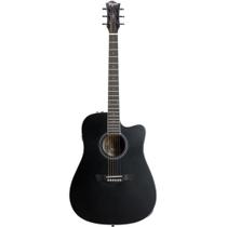 Violão Tagima Collection Sunset EQ-BKOP Folk Solid Spruce Black Violão Tagima Collection Sunset EQ-BKOP Folk Solid Spruce Black