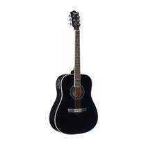 Violão Tagima Dreadnought Aço Preto Maragogi EQ