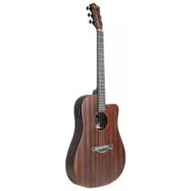Violao tagima folk flat cutaway eq aco all sapele san francisco dkmop