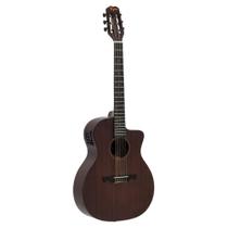 Violao tagima grand auditorium cutaway eq nylon t/ sapele b/s sapele vegas gran reserva dkmop