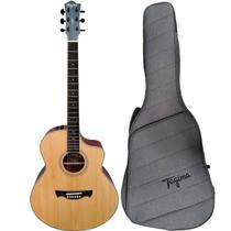 Violão Tagima Hampton Collection Folk Aço Com Capa Luxo Violão Tagima Hampton Collection Folk Aço Com Capa Luxo
