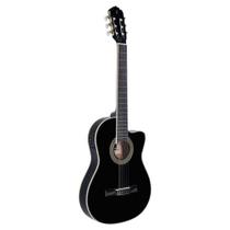 Violão Tagima Madrid Tuner Nylon Flat Preto Bk