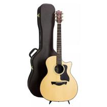 Violão Tagima Olive Grace Signature Cacau Santos C/ Case NTOP Eletroacustico Aço