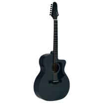 Violão Tagima Rio Negro Grand Auditorium MDSVS Metalic Deep Silver Satin Violão Tagima Rio Negro Grand Auditorium MDSVS Metalic Deep Silver Satin