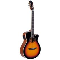 Violao Tagima Vegas Tuner Eletroacústico DSBS Drop Sunburst