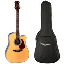 Violão Takamine GD90CE ZC Folk Elétrico Tampo Sólido C/ Capa Violão Takamine GD90CE ZC Folk Elétrico Tampo Sólido C/ Capa