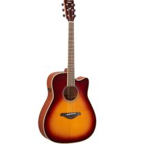 Violao TransAcoustic Yamaha Brown Sunburst FGC-TA BS