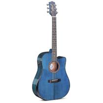 Violão Waldman Abadia DCEX-1841-BL/B Tampo Sólido (Com Capa) - Azul