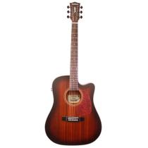 Violão Waldman DCEX441 Dreadnought Eletroacústico Aço DNB