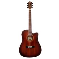 Violão Waldman DCEX441 Dreadnought Eletroacústico Red Burst