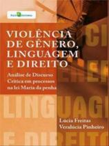 Violência de gênero, linguagem e direito