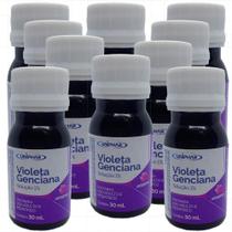 Violeta Genciana 30ml 1% Antisséptico Uniphar - 10 Unidades