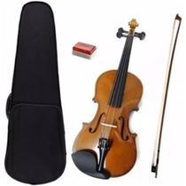 Violino 3/4 Marca Dominante Completo-Brilhante Violino 3/4 Marca Dominante Completo-Brilhante