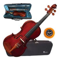 Violino 4/4 Case + Arco + Breu Ve441 Eagle O F E R T A