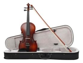 Violino Acústico Profissional Com Caso E Arco - 4/4