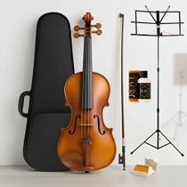 Violino Andaluz Iniciante Vt02 4/4 + Polidor + Suporte Partitura Violino Andaluz Iniciante Vt02 4/4 + Polidor + Suporte Partitura