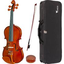 Violino Eagle VE 421 1/2 Completo Com Case + Breu + Arco