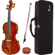 Violino Eagle VE431 3/4 Completo Com Case + Breu + Arco