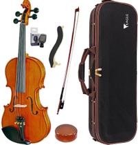 Violino Eagle VK844 4/4 + Estojo + Afinador + Espaleira + Breu