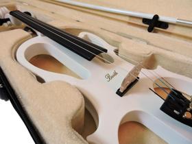 Violino Elétrico Barth Violin 4/4 - Solid Wood Wt + Estojo + Arco + Breu + Fone
