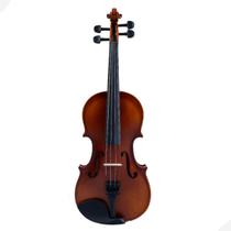 Violino Estudante 3/4 Fosco Arco Crina e Estojo Preto Marquês