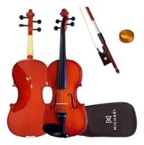 Violino Michael Vnm40 4/4 C/ Estojo Esparela Breu Arco
