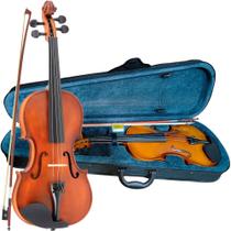 Violino Mozart Vivace MO44s 4/4 Fosco + Case Aveludada + Arco