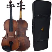 Violino Regulado Luthier Maciço Feito A Mão Strativarius Cremona Italiano MVK-844 Marinos Violino Regulado Luthier Maciço Feito A Mão Strativarius Cremona Italiano MVK-844 Marinos