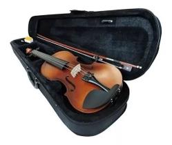 Violino Scarlett Envelhecido Fosco F 4/4 Tampo Linden, Lateral/fundo Flamed Maple, Escala Ebanizada Violino Scarlett Envelhecido Fosco F 4/4 Tampo Linden, Lateral/fundo Flamed Maple, Escala Ebanizada