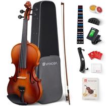 Violino Vangoa 1/2 para Crianças Iniciantes - com Estojo e Acessórios Violino Vangoa 1/2 para Crianças Iniciantes - com Estojo e Acessórios