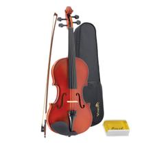 Violino Vivace Mozart Mo44 4/4 Natural Com Case
