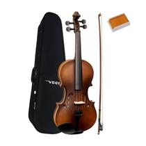 Violino Vogga 4/4 Von144n Natural Com Case