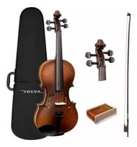 Violino Vogga Tamanho 4/4 - Modelo: Von144n com case, arco e breu