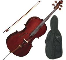 Violoncelo 3/4 Cello Eagle Ce200 Profissional C/ Estojo