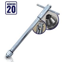 Vira Macho Tipo T Longo Com Catraca M5-M12 Desandador Leminos