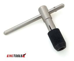 Vira Machos Tipo T Sem Catraca M5-m10 7/32-3/8 King Tools Vira Machos Tipo T Sem Catraca M5-m10 7/32-3/8 King Tools