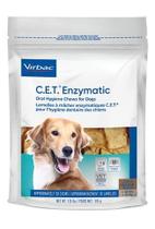 Virbac C.E.T. Pacote com 3 unidades de Petiscos Enzimáticos Extra Grandes para Higiene Oral de Cães acima de 23 kg, 30 Petiscos por Pacote