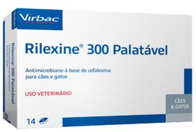 Virbac Rilexine 300 Palatável Cães e Gatos 14cpr