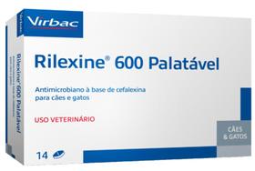 Virbac Rilexine 600 Palatável Cães e Gatos 14cpr