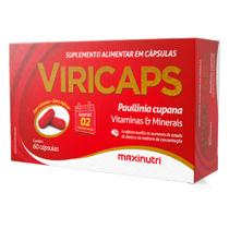 Viricaps Polivitamínico 100% IDR 60 Cápsulas Maxinutri Viricaps Polivitamínico 100% IDR 60 Cápsulas Maxinutri