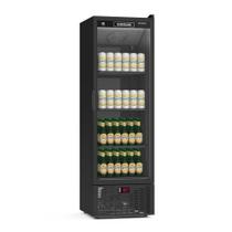 Visa Cooler Cerveja 250 Litros Porta de vidro Aquecido Preto/Preto VCCE250PV 220V - Refrimate