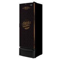 Visa Cooler Cerveja 433 Litros Porta Solida Adesivada Preto Fricon Visa Cooler Cerveja 433 Litros Porta Solida Adesivada Preto Fricon